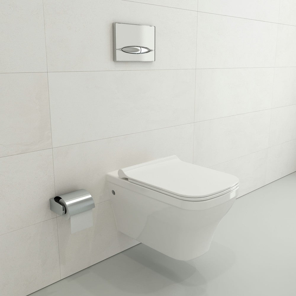 Firenze Wall-Hung Toilet Bowl in White