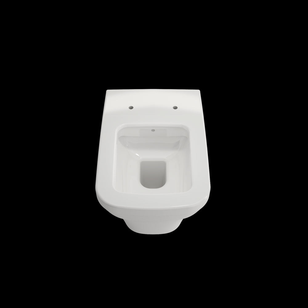 Firenze Wall-Hung Toilet Bowl in White