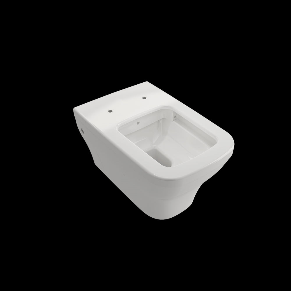 Firenze Wall-Hung Toilet Bowl in White