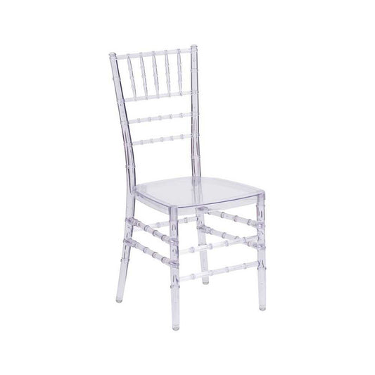 Flash Elegance Crystal Ice Stacking Chiavari Chair
