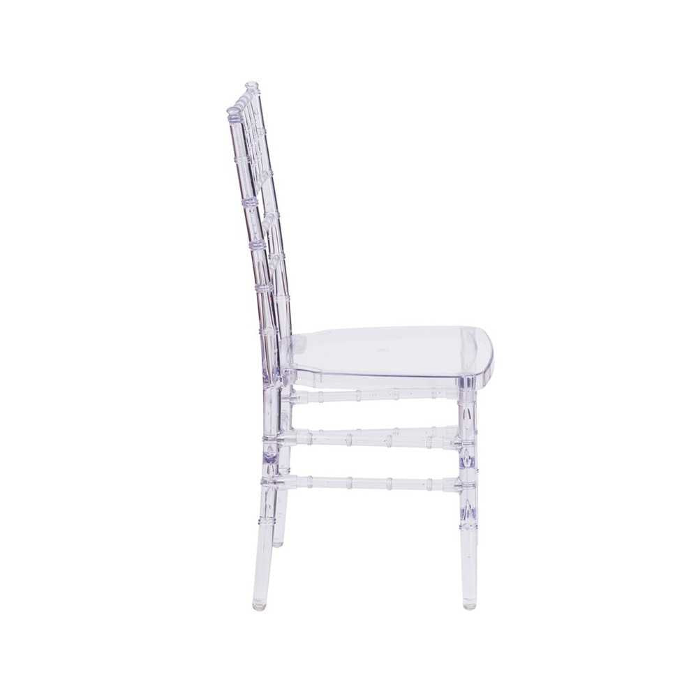 Flash Elegance Crystal Ice Stacking Chiavari Chair