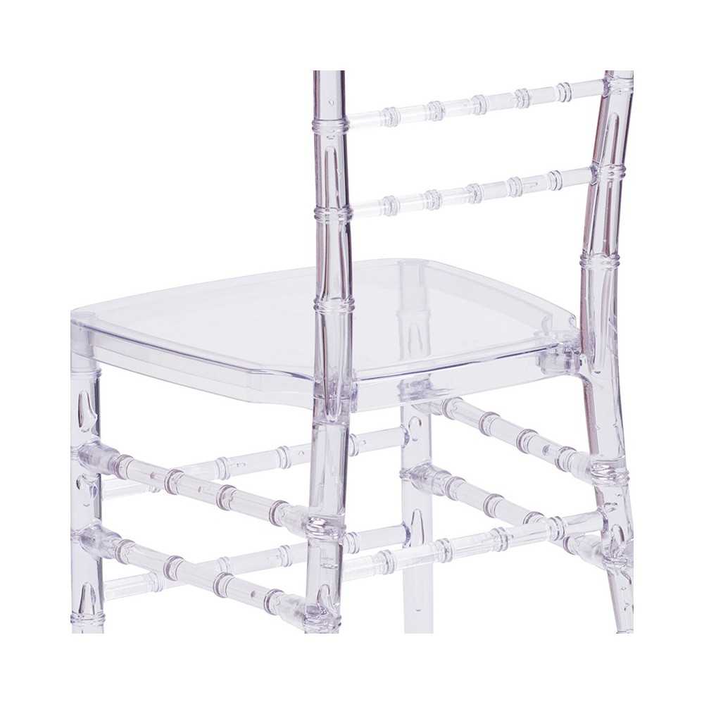 Flash Elegance Crystal Ice Stacking Chiavari Chair