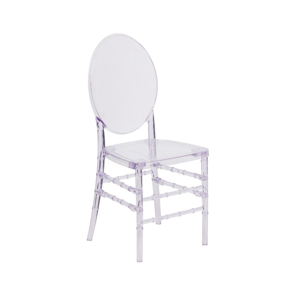 Flash Elegance Crystal Ice Stacking Florence Chair