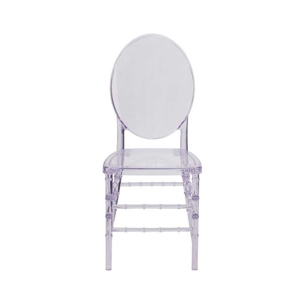 Flash Elegance Crystal Ice Stacking Florence Chair