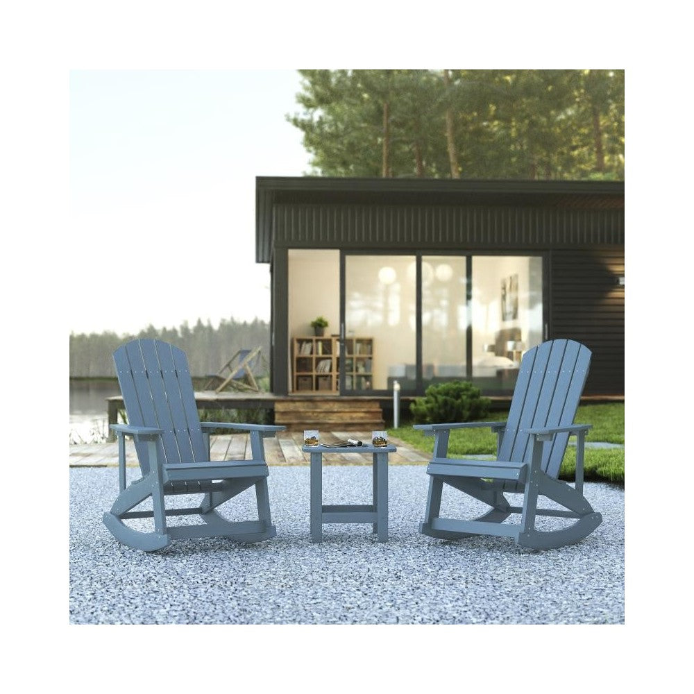 Flash Furniture 2PK Sea Foam Rockers & 1 Table JJ-C14705-2-T14001-SFM-GG
