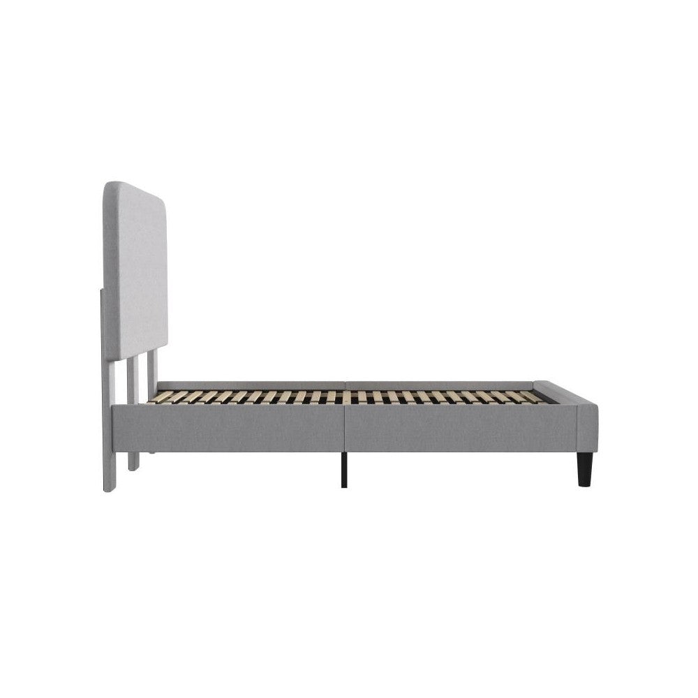 Flash Furniture Addison Gray Twin Size Platform Bed HG-3WPB21-T01-T-GY-GG