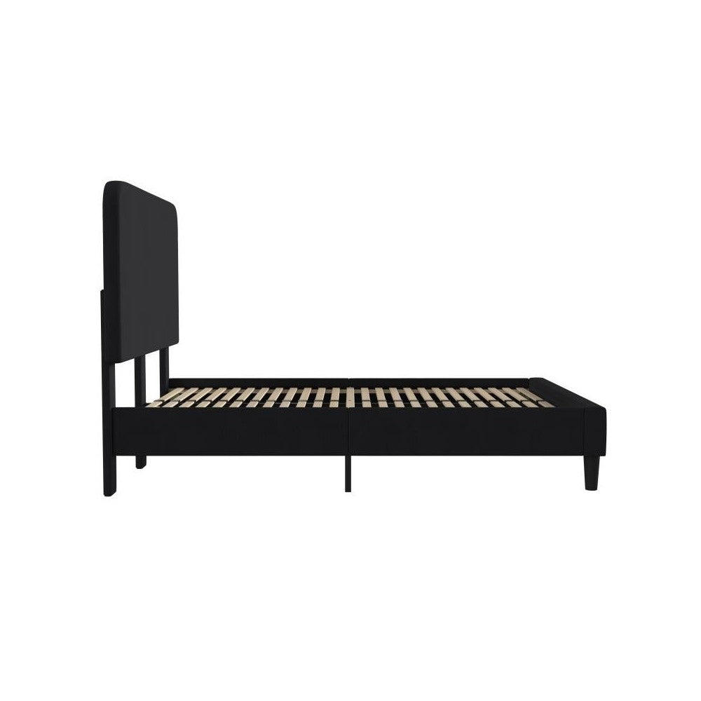 Flash Furniture Addison Black Full Size Platform Bed HG-3WPB21-F02-F-BK-GG