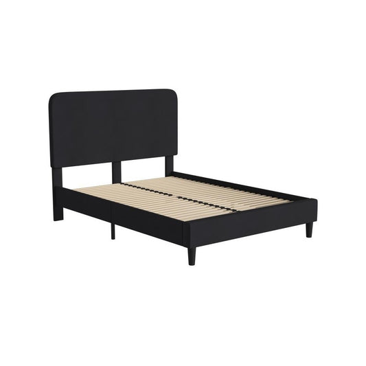 Flash Furniture Addison Black Queen Size Platform Bed HG-3WPB21-Q03-Q-BK-GG