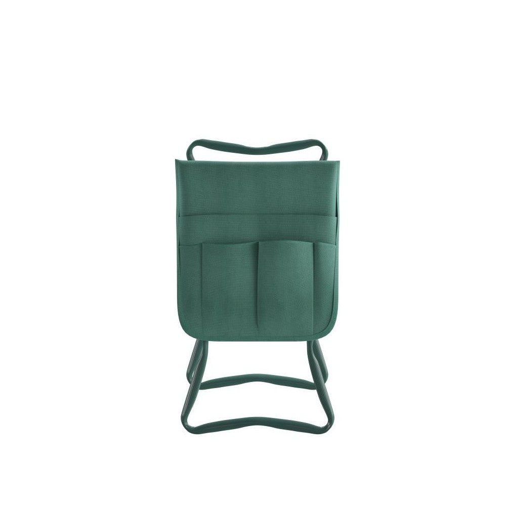 Flash Furniture Assisi Green Metal Garden Kneeler TLH-105-GR-GG