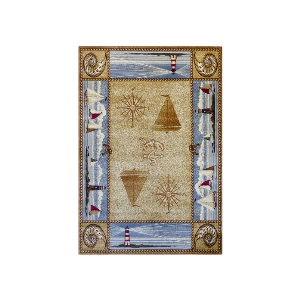 Flash Furniture Beige Rug ACD-RGZ876345-57-BG-GG