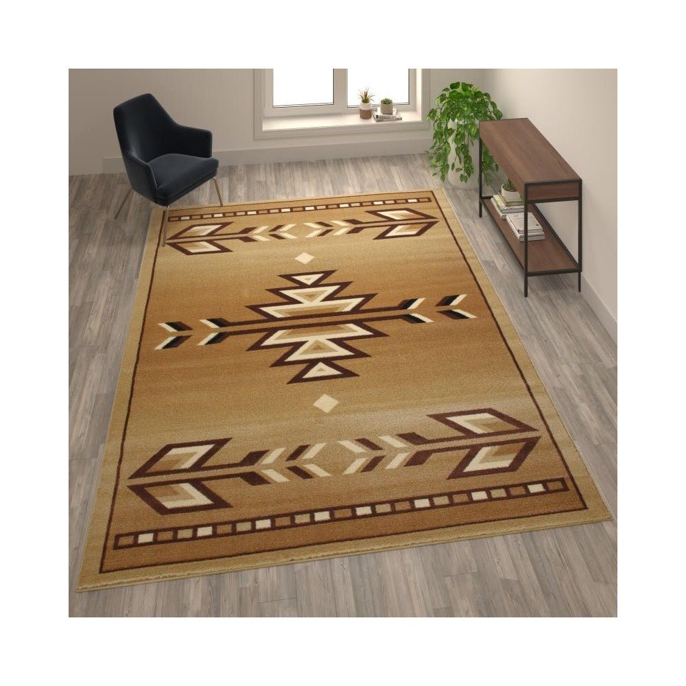 Flash Furniture Beige Rug OKR-RG1114-810-BG-GG