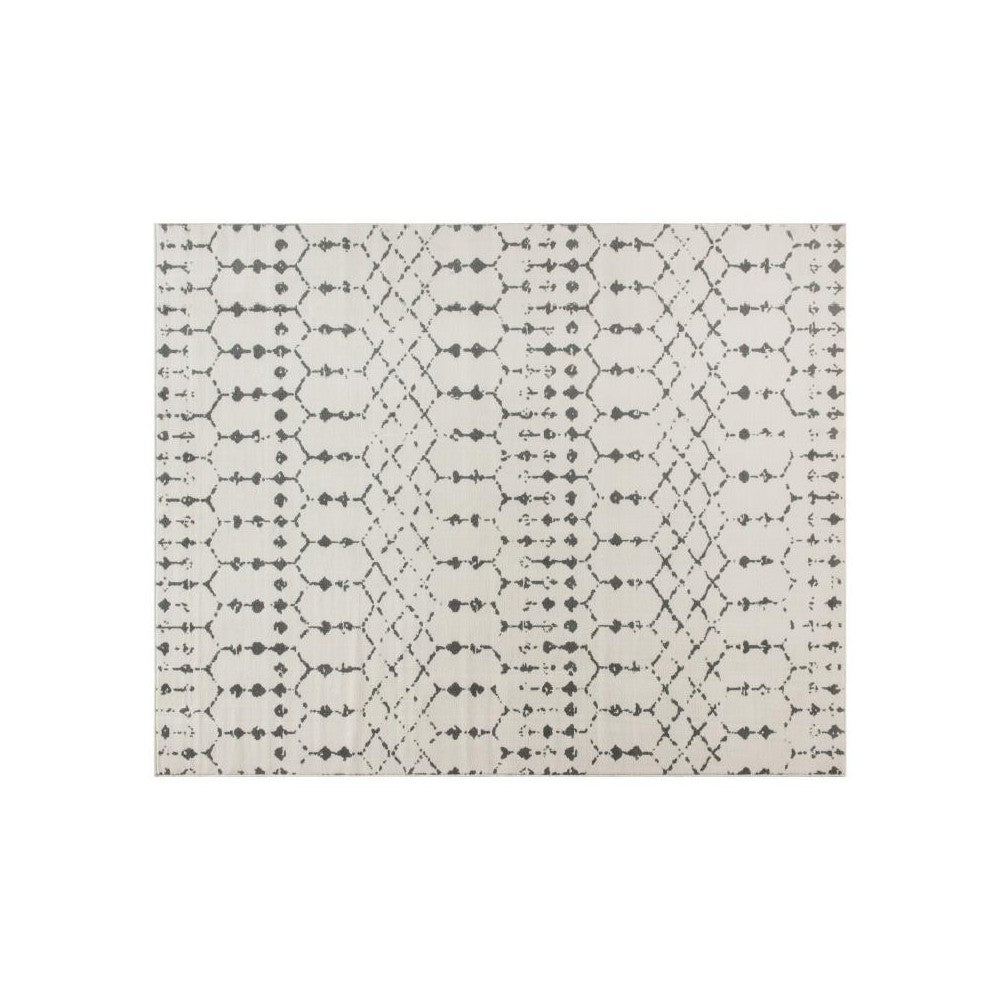 Flash Furniture Beth 8x10 Ivory & Gray Area Rug RC-CR19-1330-810-IV-GR-GG