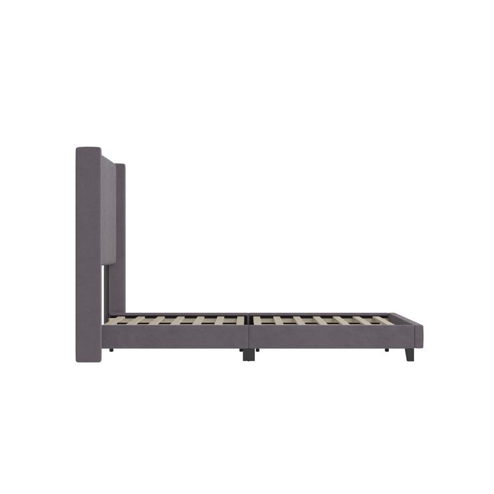 Flash Furniture Bianca Gray Queen Platform Bed YK-1079-GY-Q-GG