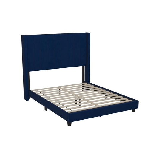 Flash Furniture Bianca Navy Full Platform Bed YK-1079-NAVY-F-GG