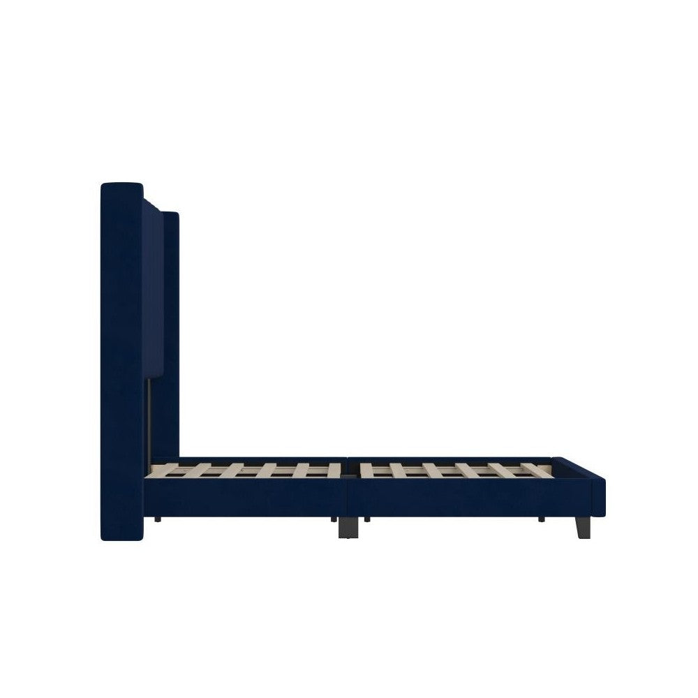 Flash Furniture Bianca Navy Full Platform Bed YK-1079-NAVY-F-GG
