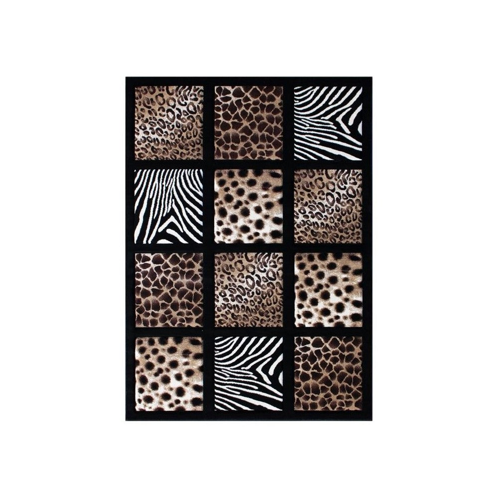 Flash Furniture Black Rug ACD-RG2QJK-811-BK-GG