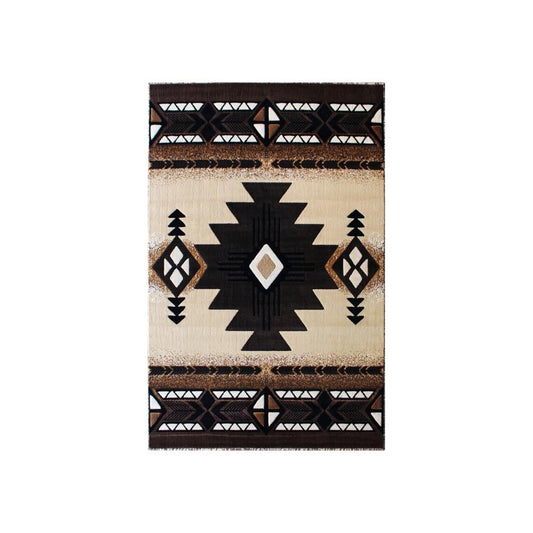 Flash Furniture Brown Rug ACD-RGKGYH-810-BN-GG
