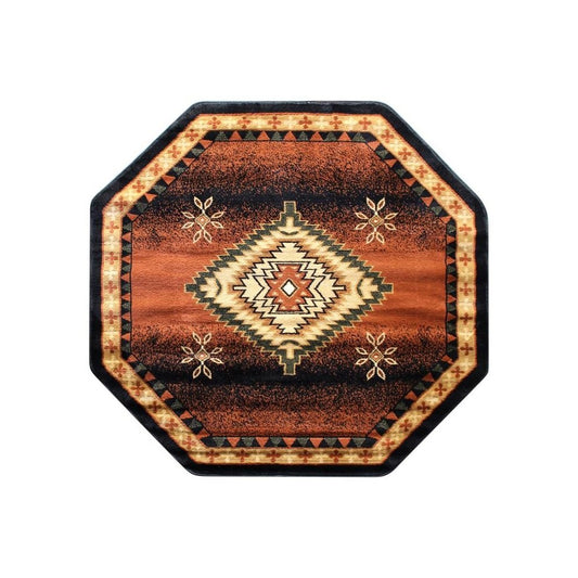 Flash Furniture Brown Rug NR-RGB357-44-BK-GG