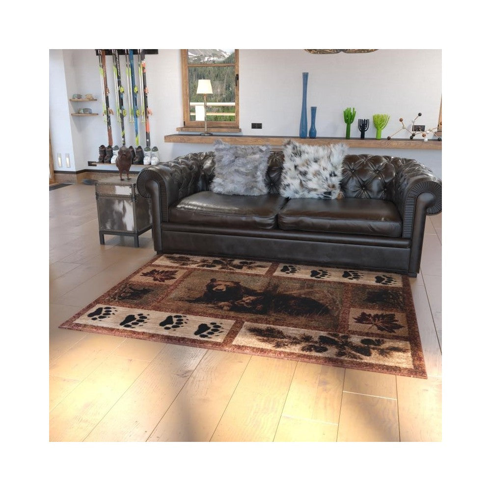 Flash Furniture Brown Rug OKR-RG1114-57-BN-GG