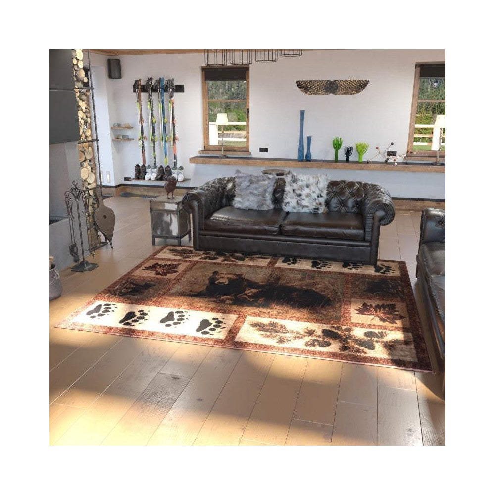 Flash Furniture Brown Rug OKR-RG1114-810-BN-GG