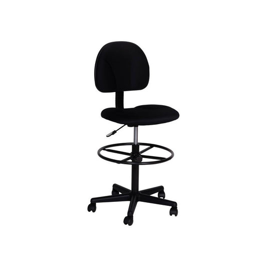 Flash Furniture Bruce Black Fabric Draft Chair BT-659-BLACK-GG