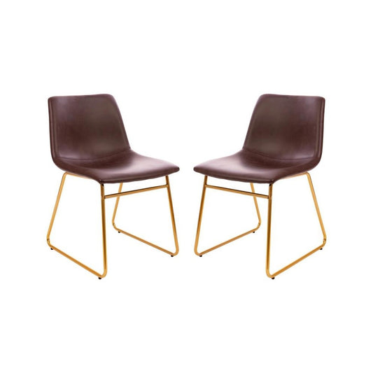 Flash Furniture Butler 2Pk 18" Dk Brown Dining Chair ET-ER18345-18-DB-GG