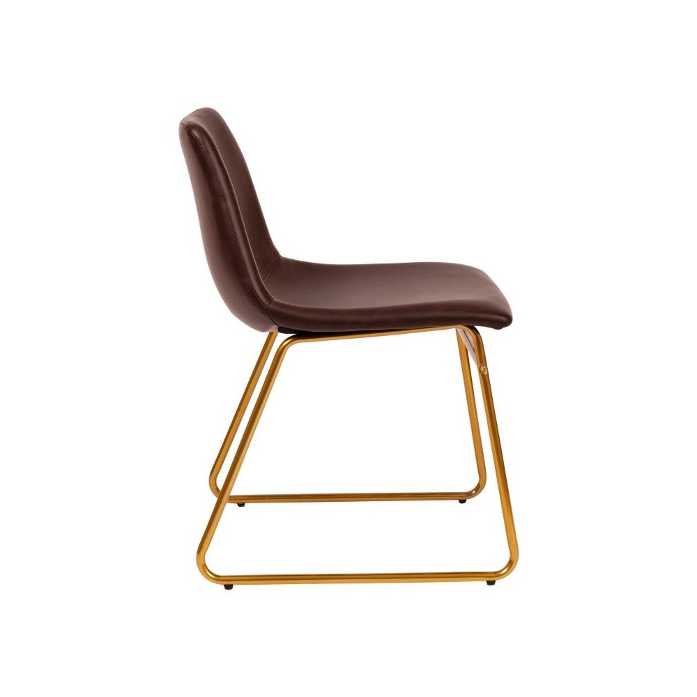 Flash Furniture Butler 2Pk 18" Dk Brown Dining Chair ET-ER18345-18-DB-GG