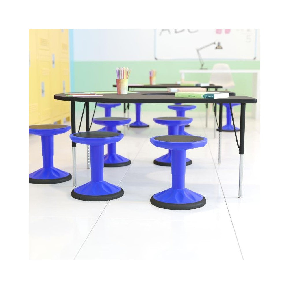 Flash Furniture Carter Blue Kids Active Flex Stool AY-9001S-BL-GG