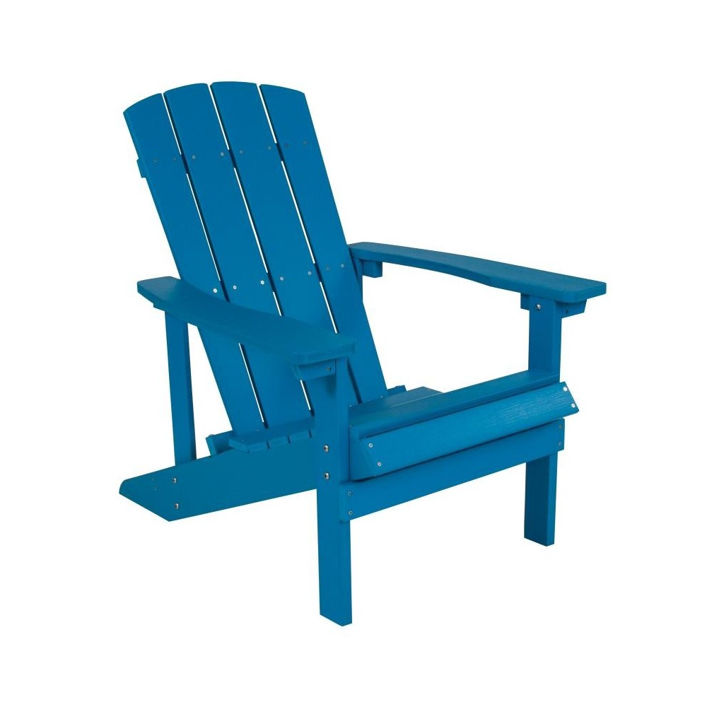 Flash Furniture Charlestown Adirondack Chair & Fire Pit JJ-C145012-32D-BLU-GG