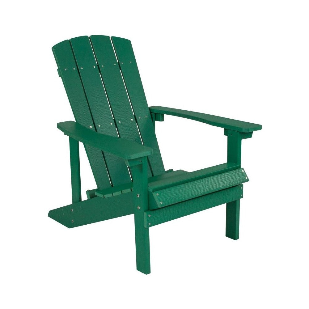 Flash Furniture Charlestown Adirondack Chair & Fire Pit JJ-C145012-32D-GRN-GG