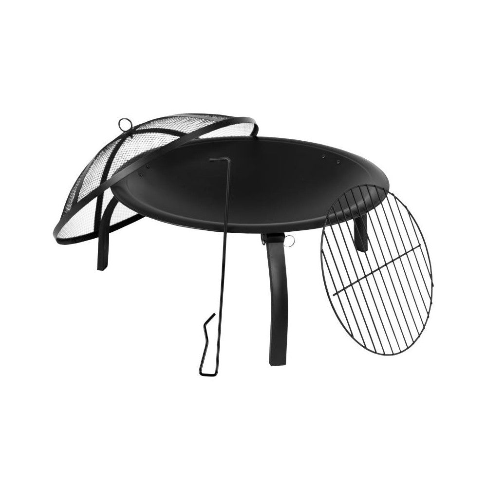 Flash Furniture Chelton 22.5" Round Foldable Firepit YL-230-GG