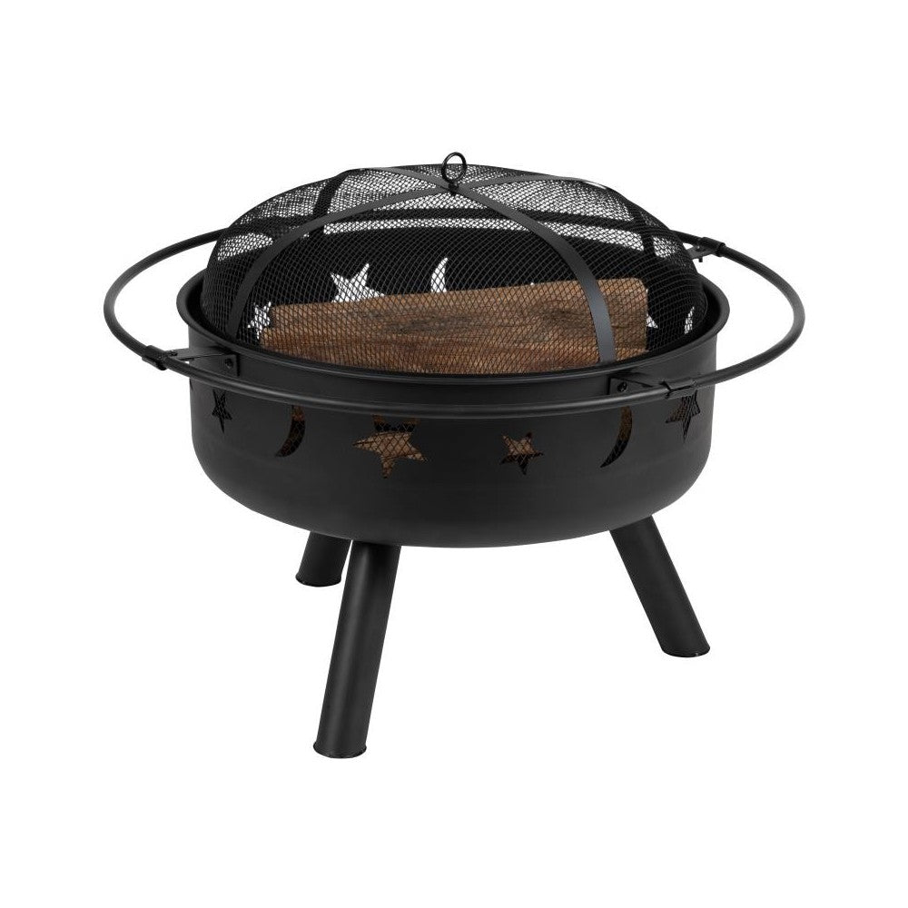 Flash Furniture Chelton 29" Star and Moon Firepit YL-32D-GG