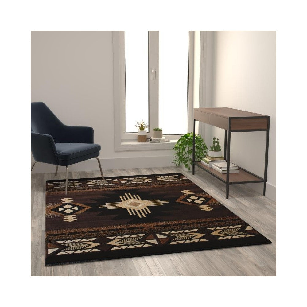 Flash Furniture Chocolate Rug ACD-RG136-57-CO-GG