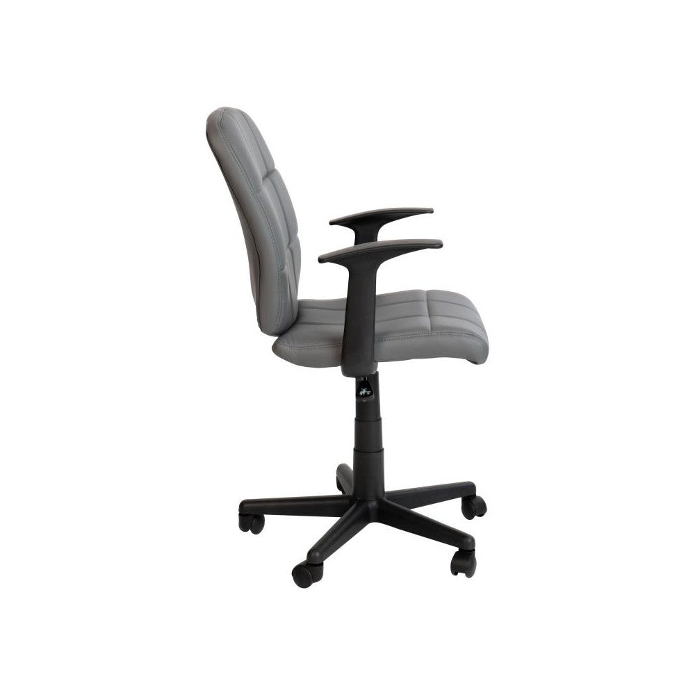 Flash Furniture Clayton Gray Mid-Back Task Chair GO-1691-1-GY-A-GG