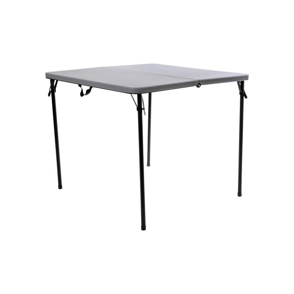 Flash Furniture Dunham 34SQ Gray Plastic Fold Table DAD-LF-86-GY-GG