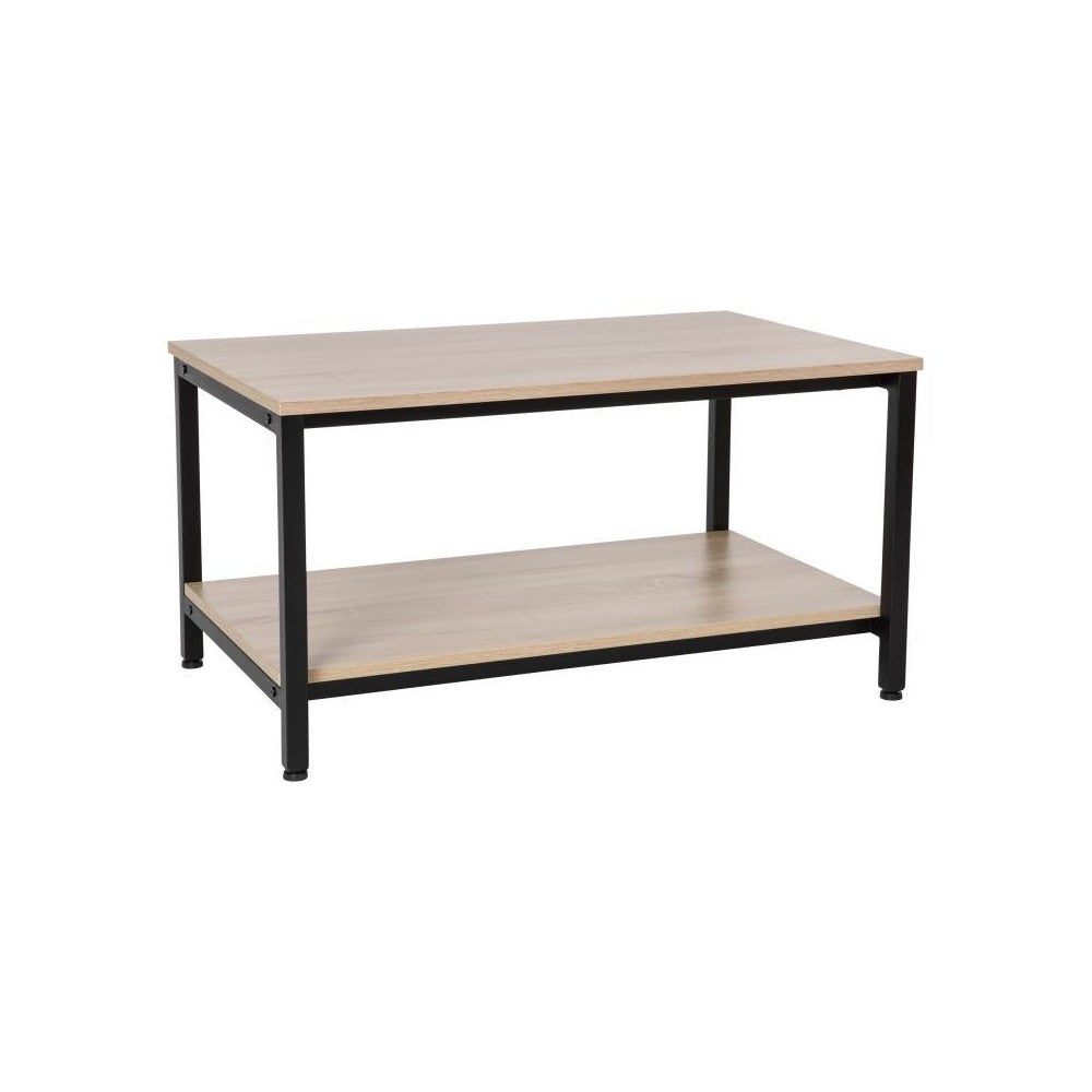 Flash Furniture Emerson Driftwood 2 Shelf Coffee Table NAN-JH-17163-GG