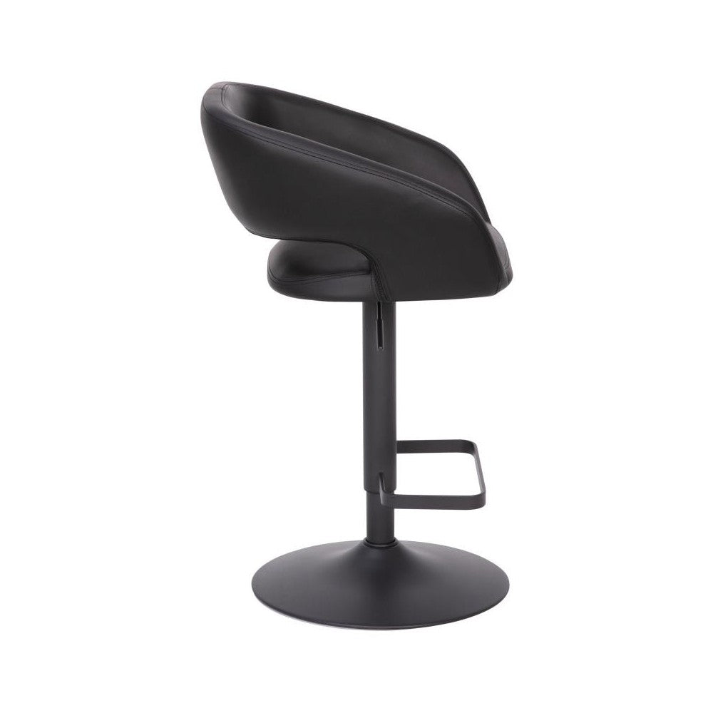 Flash Furniture Erik Black Vinyl Barstool CH-122070-BKBK-GG