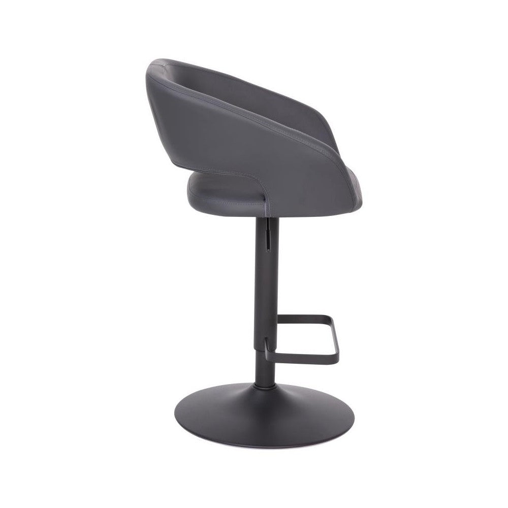 Flash Furniture Erik Gray Vinyl Barstool CH-122070-GYBK-GG