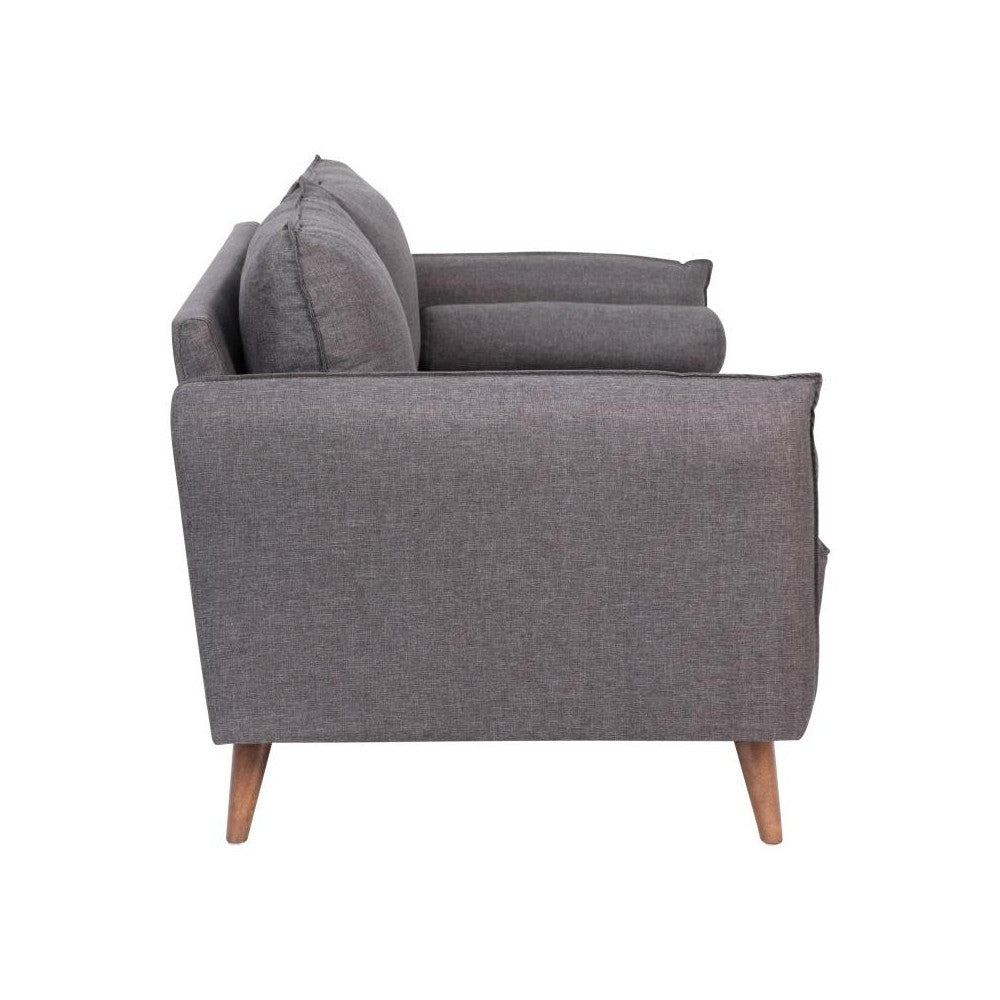 Flash Furniture Evie Gray Upholstered Loveseat IS-VL100-GY-GG