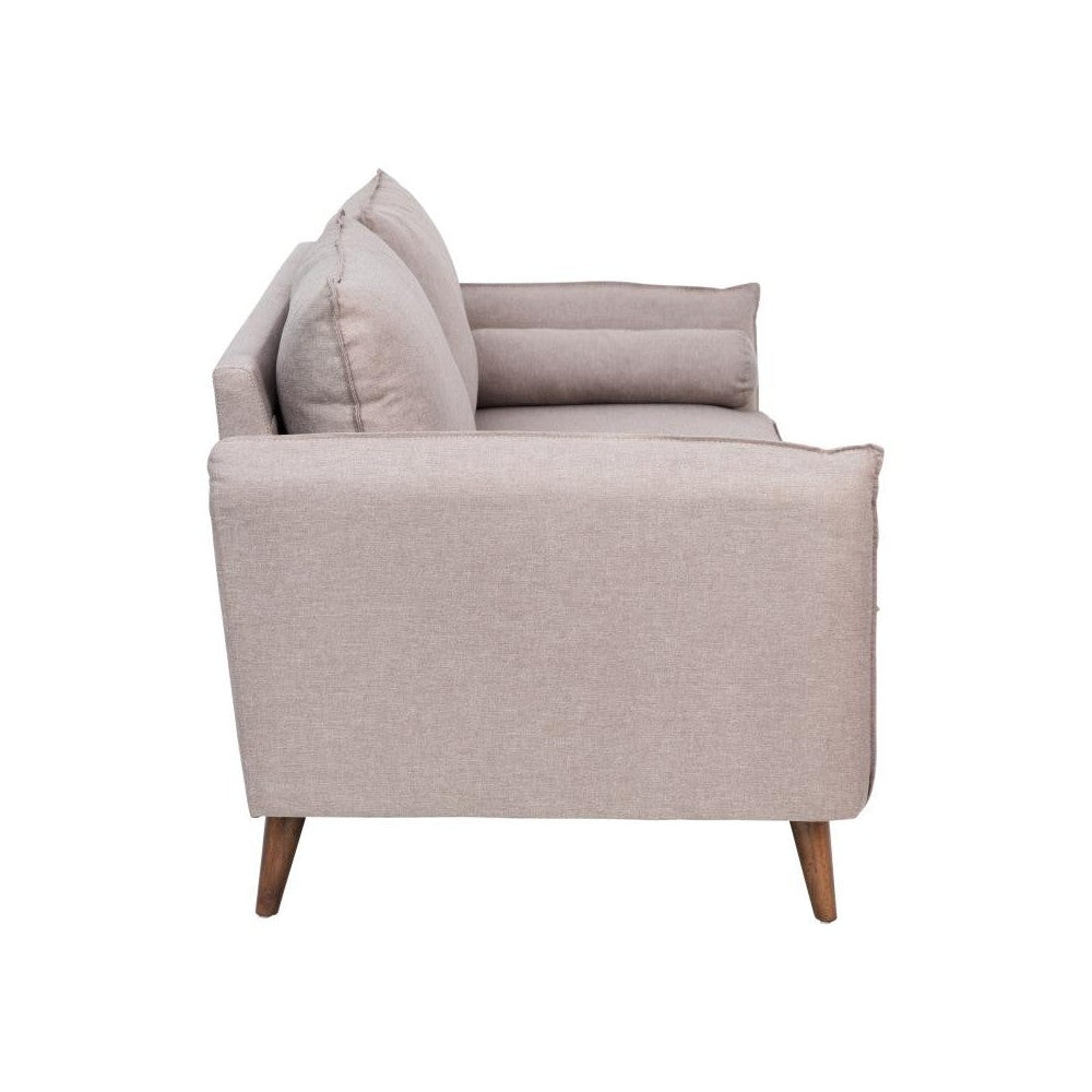 Flash Furniture Evie Taupe Upholstered Sofa IS-VS100-BR-GG