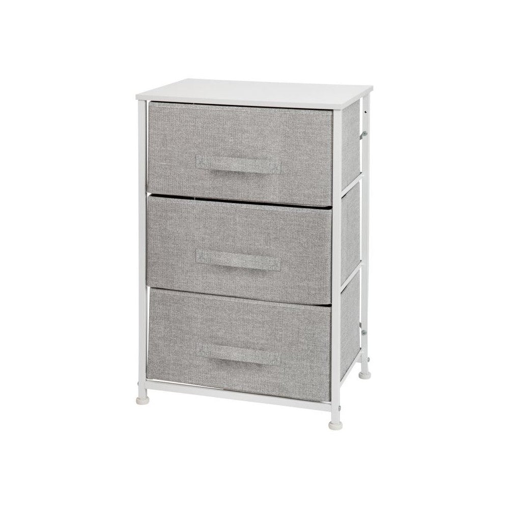 Flash Furniture Harris White/Gray Tall Organizer WX-5L20-X-WH-GR-GG