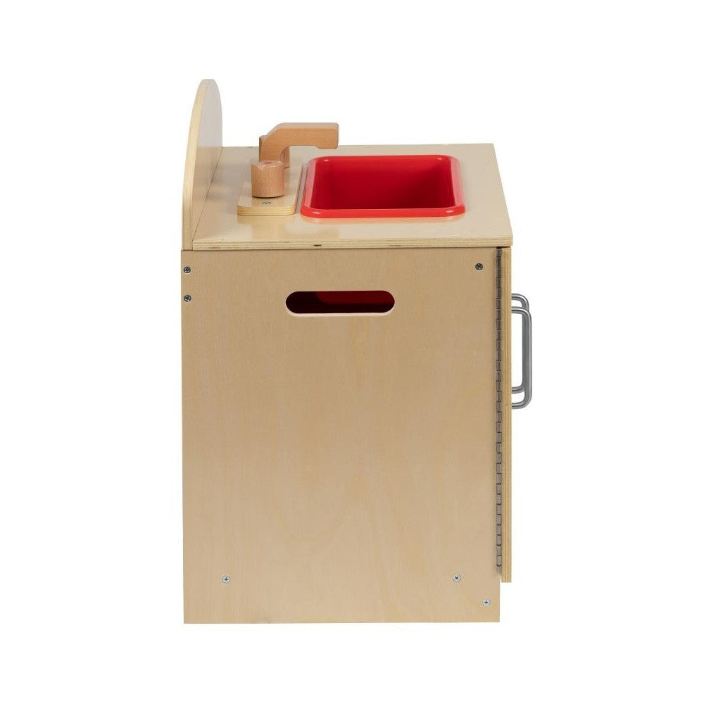 Flash Furniture Hercules Childrens Wooden Kitchen Sink MK-DP002-GG