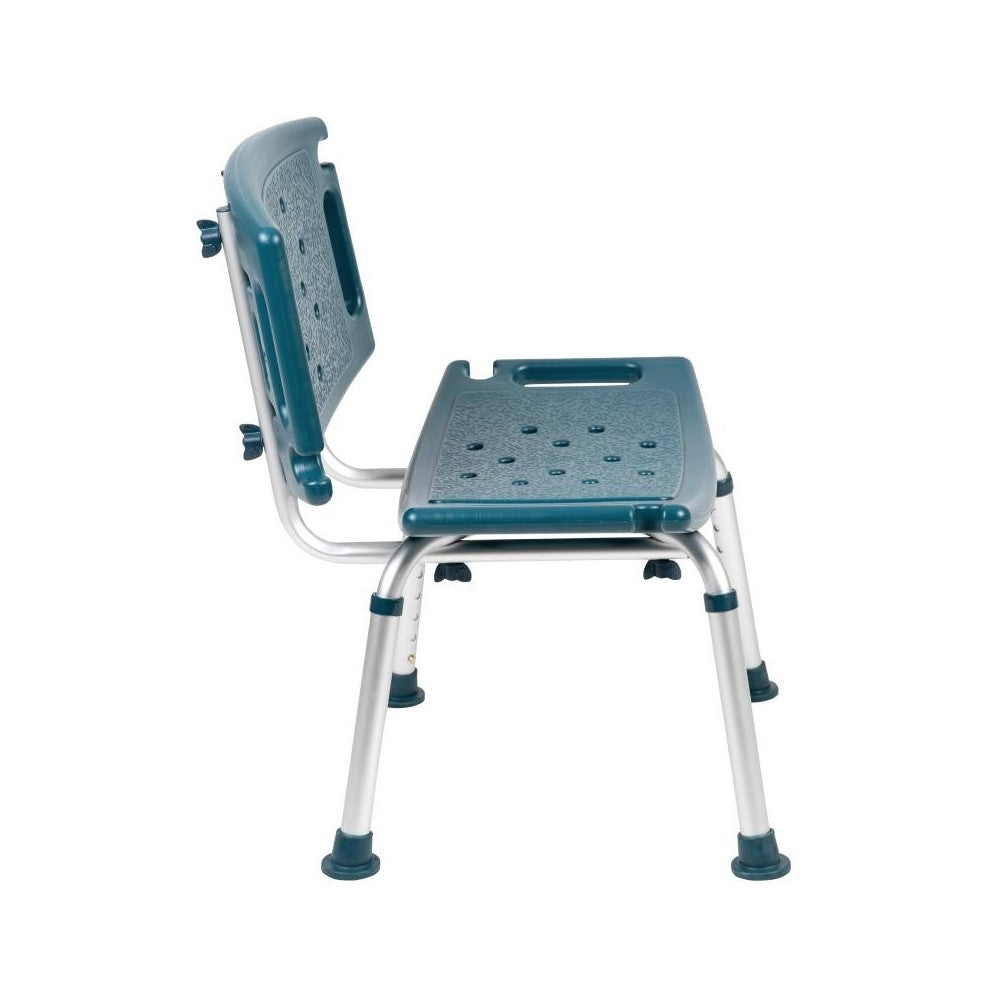 Flash Furniture HERCULES Navy Bath & Shower Chair DC-HY3501L-NV-GG