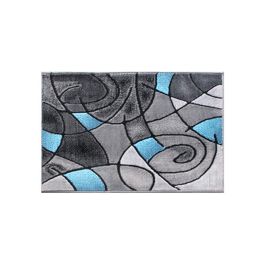 Flash Furniture Jubilee Collection Blue 2' x 3' Accent Rug ACD-RGTRZ860-23-BL-GG