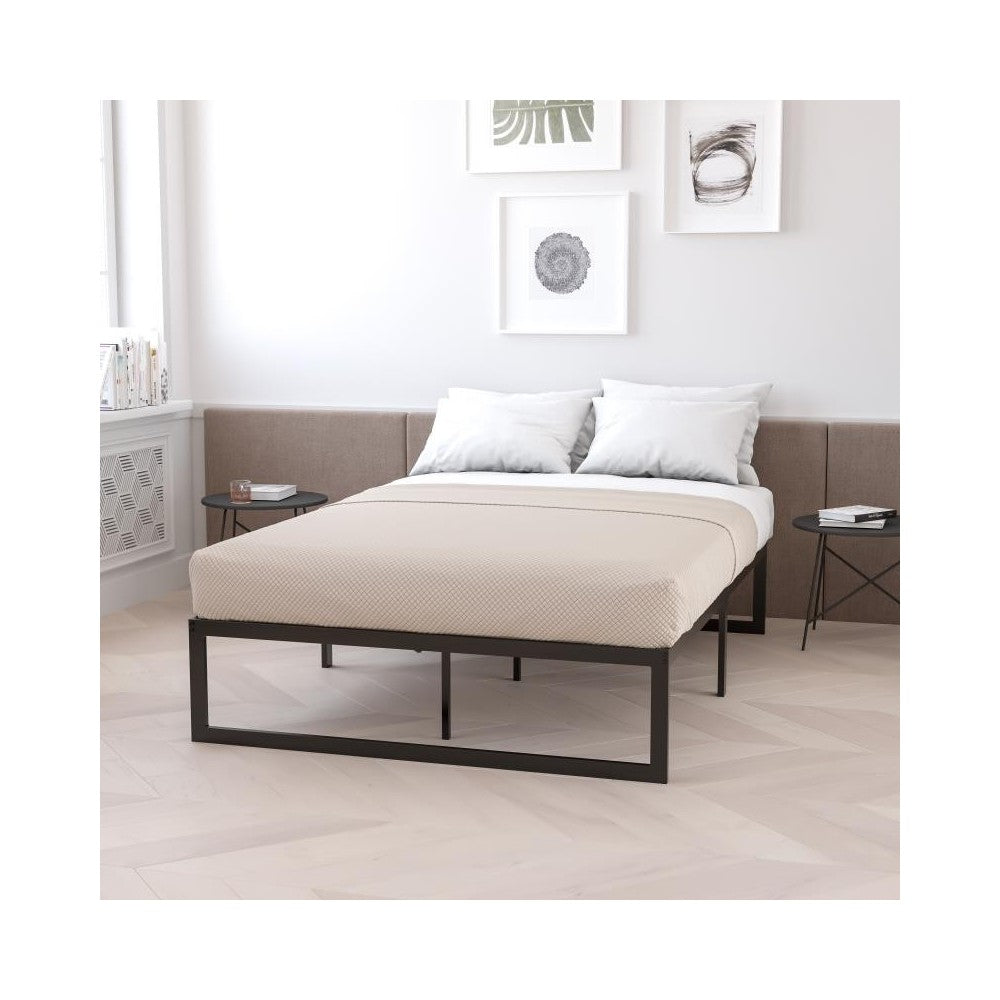 Flash Furniture Louis Twin Bed Frame & Mattress Set XU-BD10001-10PSM-T-GG