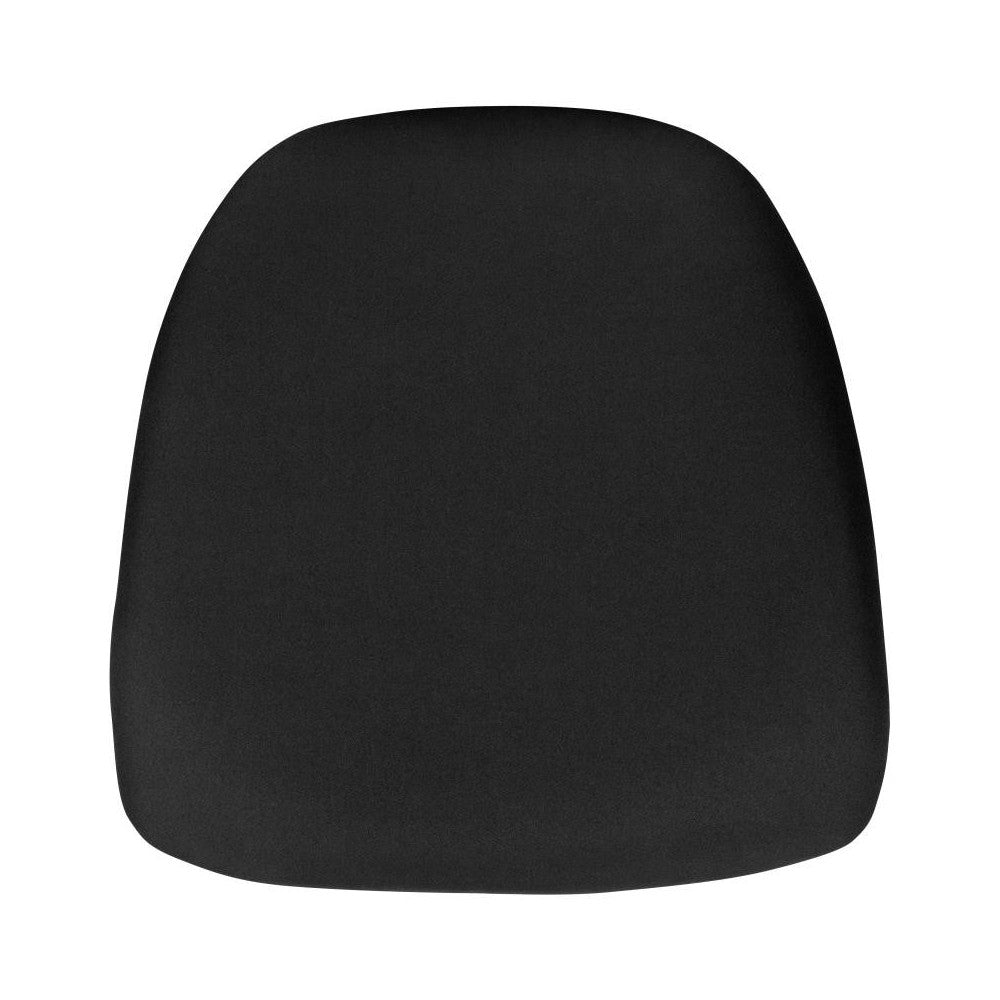 Flash Furniture Louise Black Fabric Cushion BH-BLACK-HARD-GG