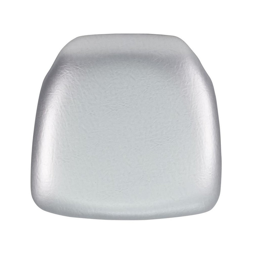 Flash Furniture Louise Silver Vinyl Cushion BH-SIL-HARD-VYL-GG