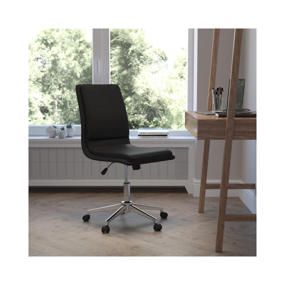 Flash Furniture Madigan Black LeatherSoft Office Chair GO-21111-BK-GG