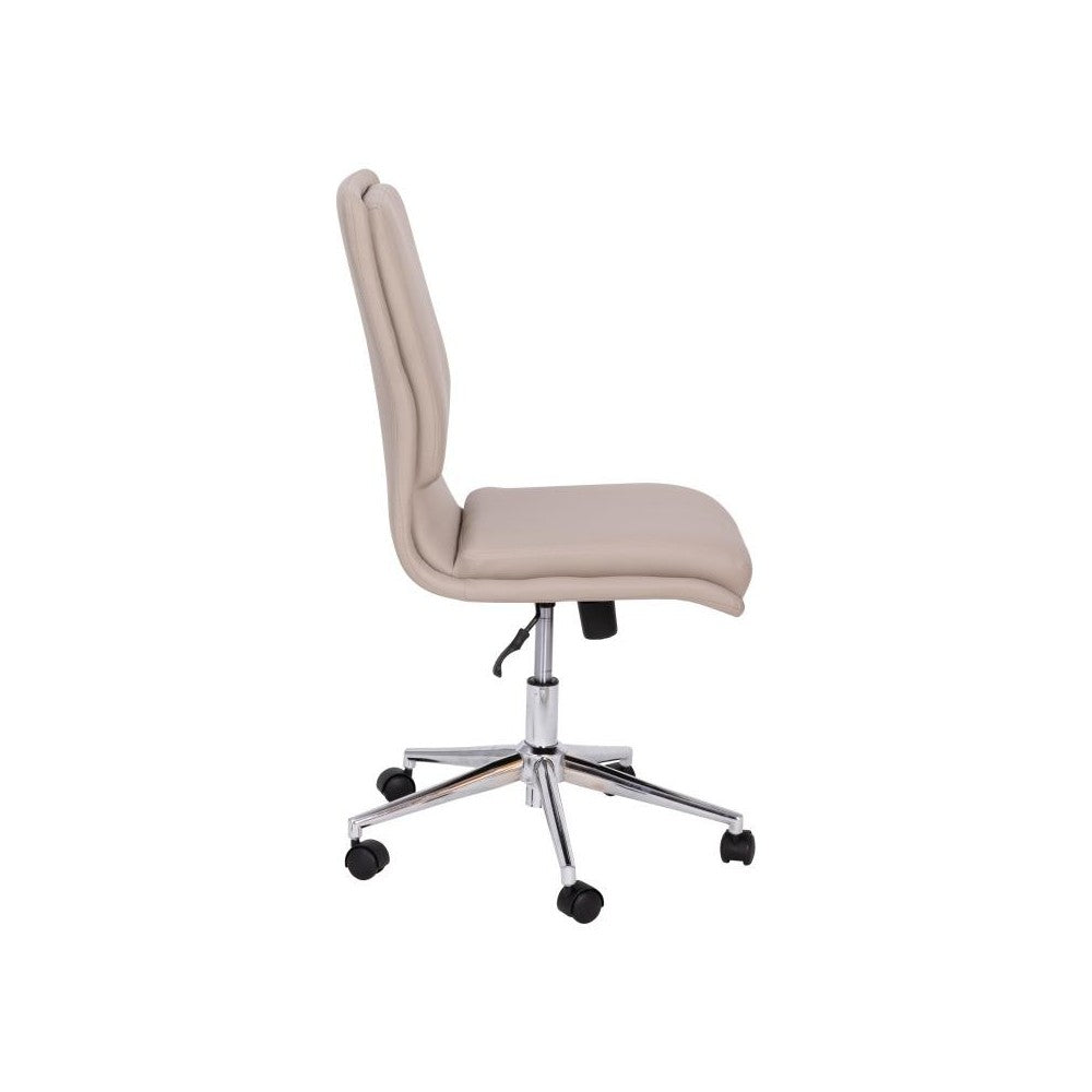 Flash Furniture Madigan Taupe LeatherSoft Office Chair GO-21111-TAUPE-GG