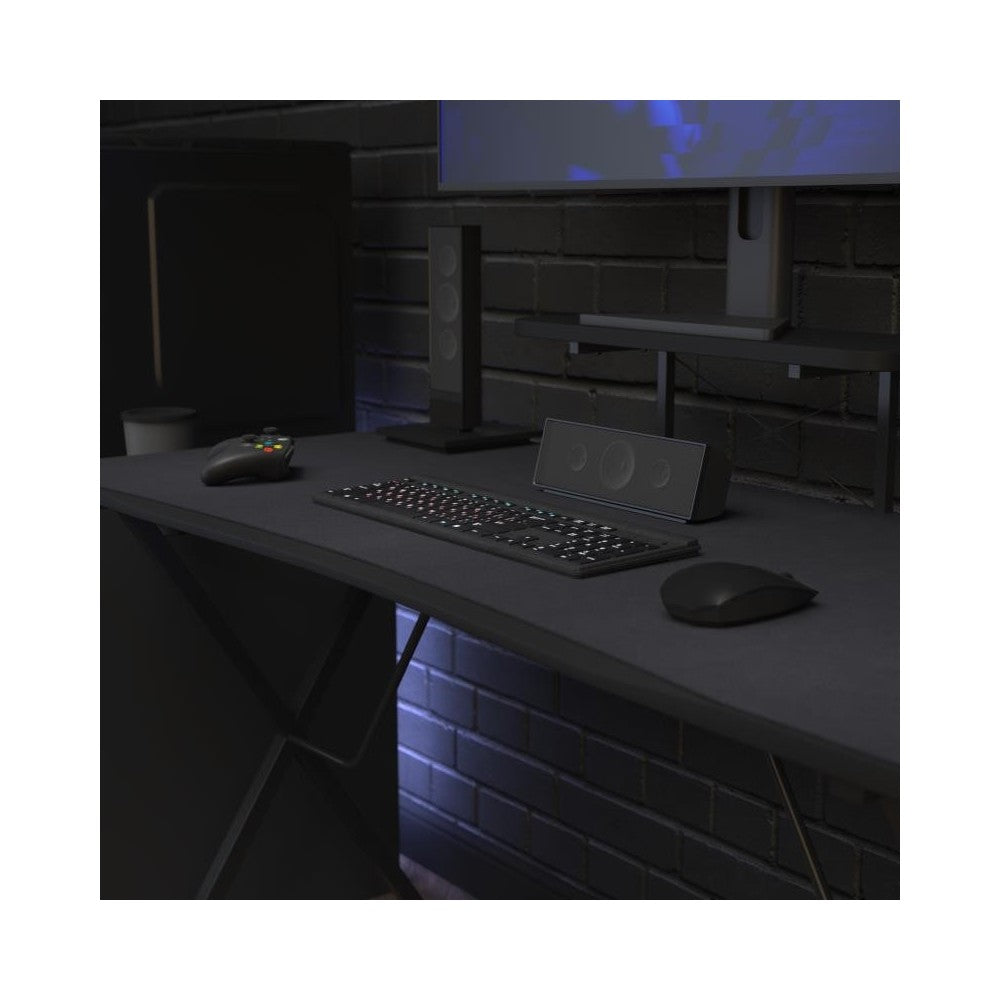 Flash Furniture Mallot Black Full Desktop Mouse Pad NAN-GM1031-BK-GG